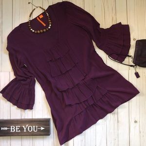 Always Sunny Ruffle Tunic